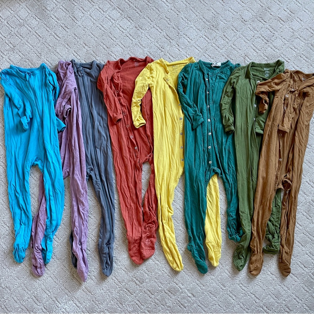 8 kyte baby footies